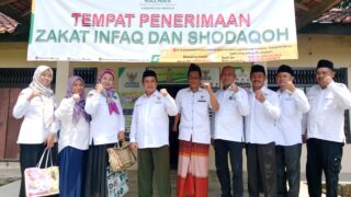 Baznas Mesuji Menerima Kunjungan Kanwil Kemenag Lampung.